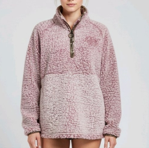 Realtree Women’s Large Sherpa Fleece Pullover Sweatshirt Lined Warm Jacket NWT - Picture 1 of 15